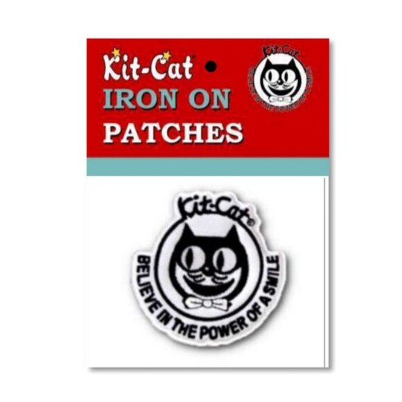 Kit-Cat Klock Patch Believe in the Power of a Smile - Picture 2 of 2